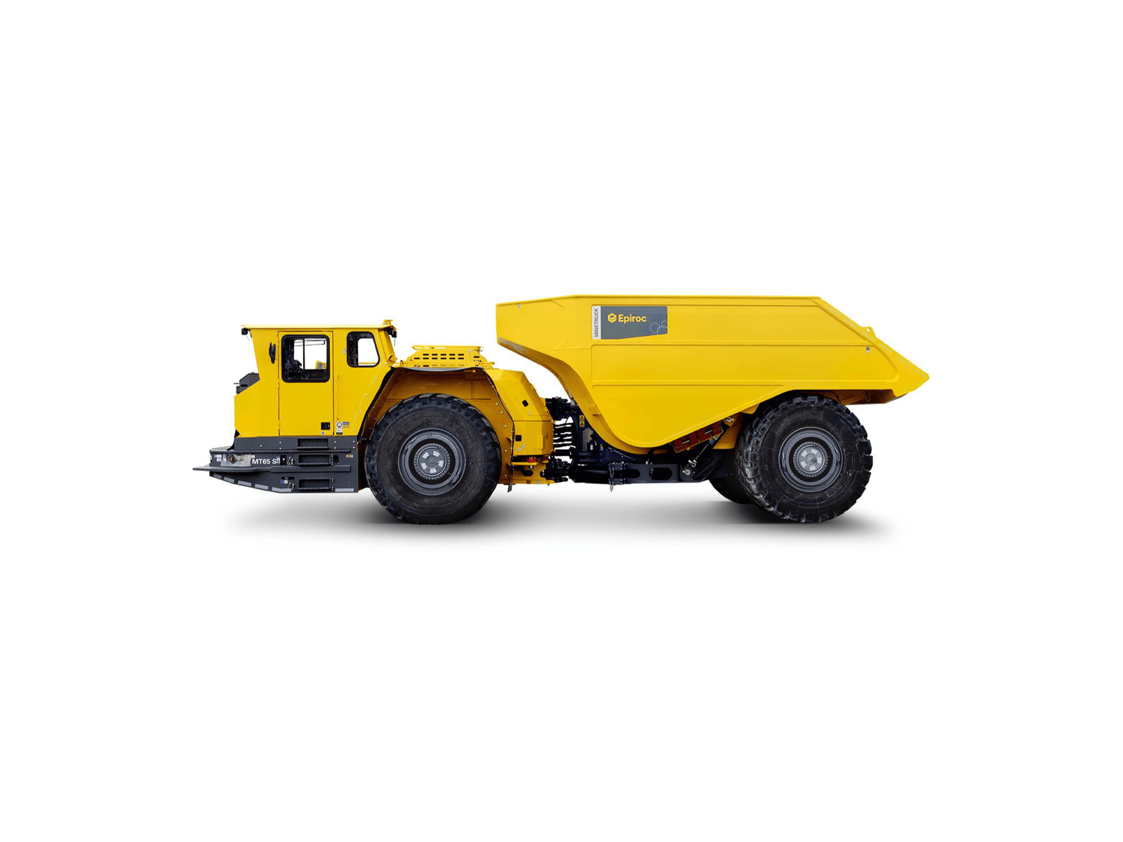Epiroc Minetruck MT65 rebuilt by VRM Mining